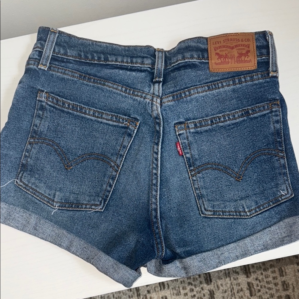 Levi's Women's Classic Blue Jean Shorts